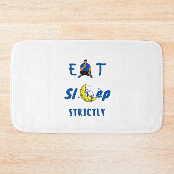 Item preview, Eat Sleep Strictly - Blue designed and sold by StyleXSecret.