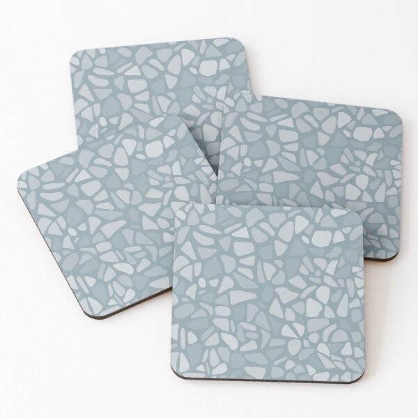Item preview, Terrazzo Pattern - Blue 05 designed and sold by PAPER MOON art & design.