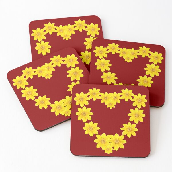 Item preview, Daisy Heart double Dahlia - Pierre Joseph Redoute designed and sold by domdjs4239.