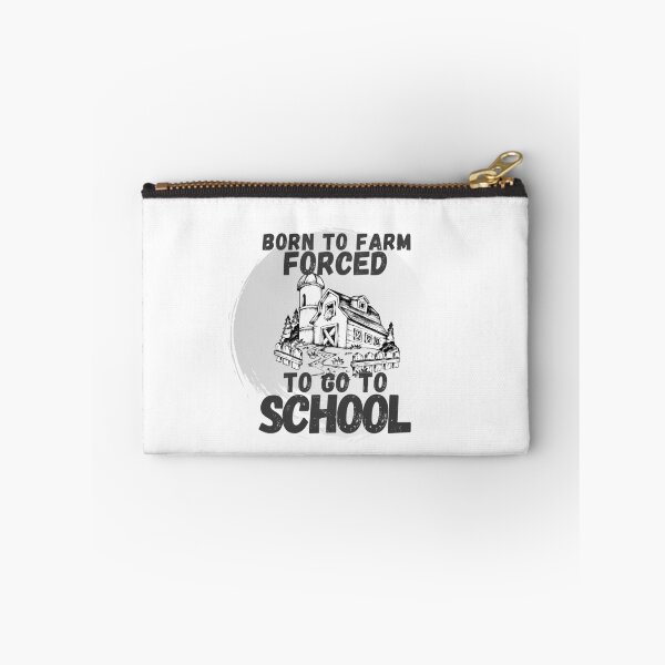 Item preview,  Born To Farm Forced To Go To School,funny gift for man&woman farm lover designed and sold by Orgoss.