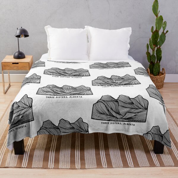 Item preview, Three Sisters Alberta Mountains designed and sold by theangelopez.