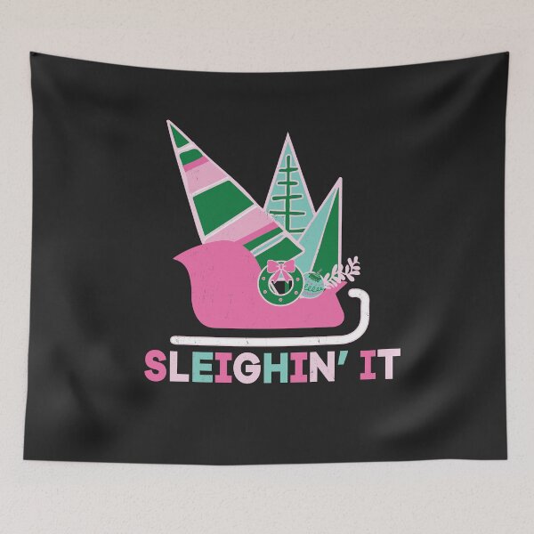 Item preview, Sleighin' It Holiday Style designed and sold by SharksOnShore.
