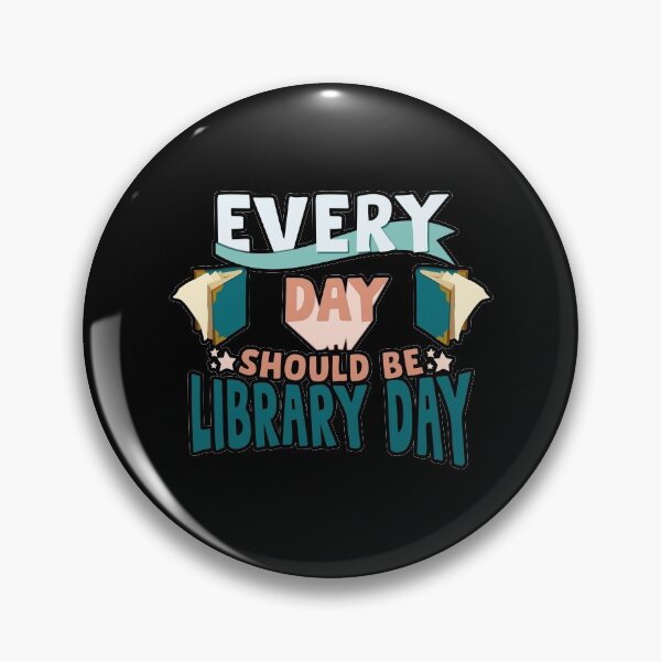 Item preview, Everyday Should Be Library Day - Books and Coffee designed and sold by tinypurpleland.