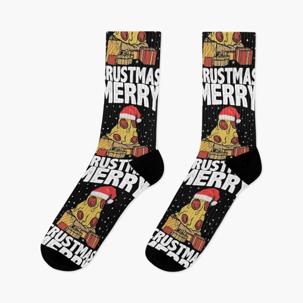 Item preview, Christmas Merry Crustmas Funny Pizza Lover Gift designed and sold by haselshirt.