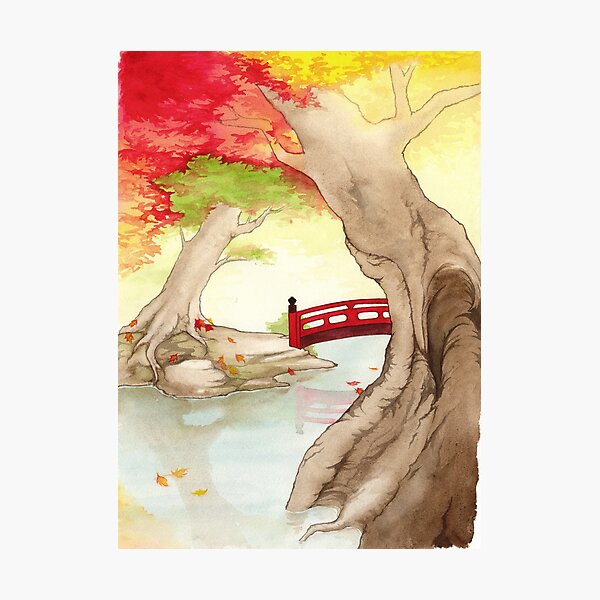 Autumn Garden Photographic Print