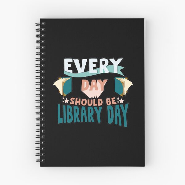 Item preview, Everyday Should Be Library Day - Books and Coffee designed and sold by tinypurpleland.