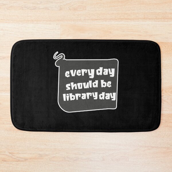 Item preview, Everyday Should Be Library Day - Books and Coffee designed and sold by tinypurpleland.