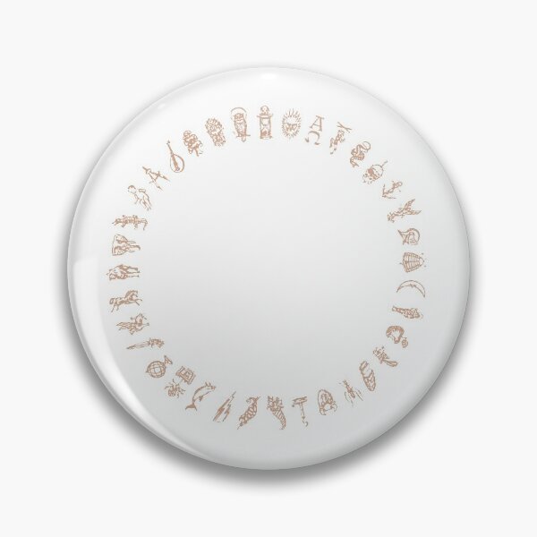 Item preview, Sepia Alethiometer Symbols, Golden Compass, The Symbol Reader - His Dark Materials inspired fan art  designed and sold by S Hazelwood .