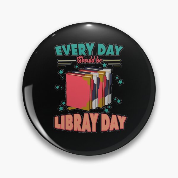Item preview, Everyday Should Be Library Day - Books and Coffee designed and sold by tinypurpleland.
