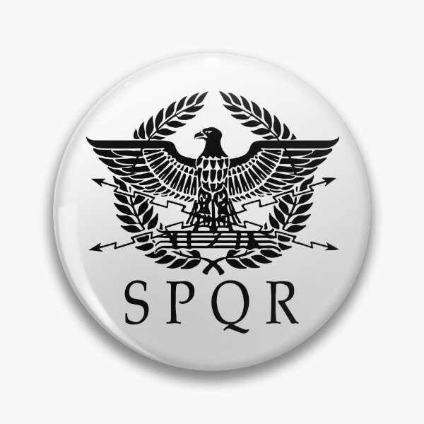 Item preview, SPQR (White and Black) designed and sold by Mercatus.