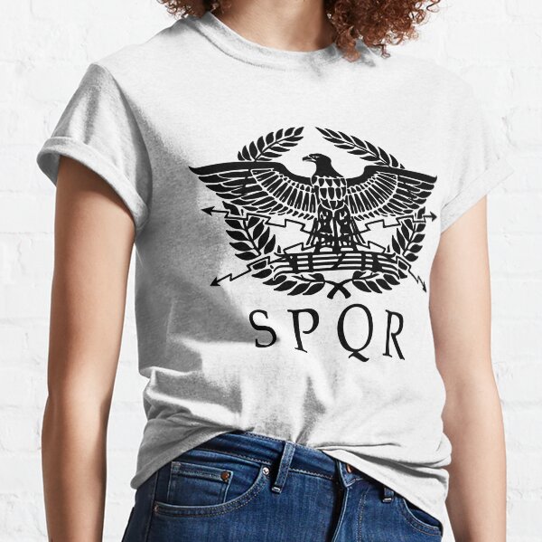 Item preview, SPQR (White and Black) designed and sold by Mercatus.