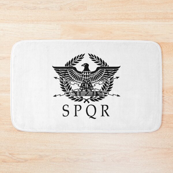 Item preview, SPQR (White and Black) designed and sold by Mercatus.