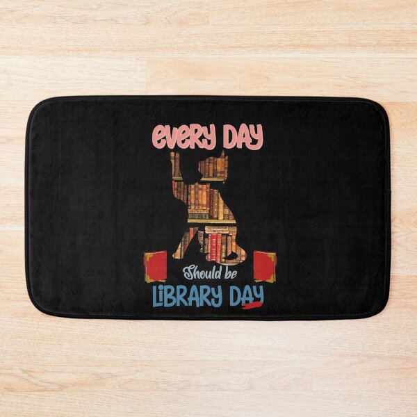 Item preview, Everyday Should Be Library Day - Books and Coffee designed and sold by tinypurpleland.