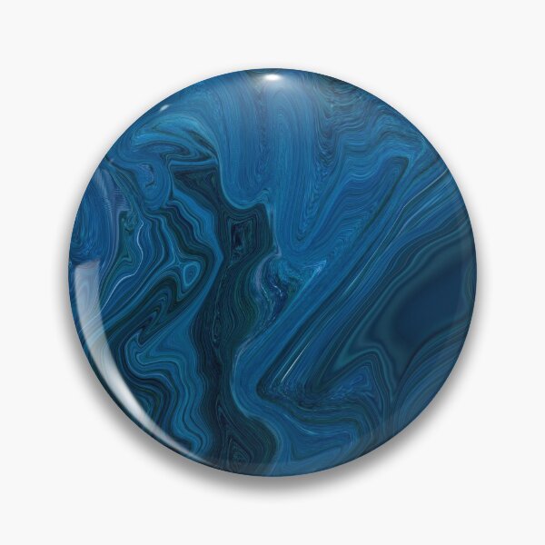 Item preview, Abstract Colorful liquid marbling art - dark blue sunset  designed and sold by Butterfly-Dream.