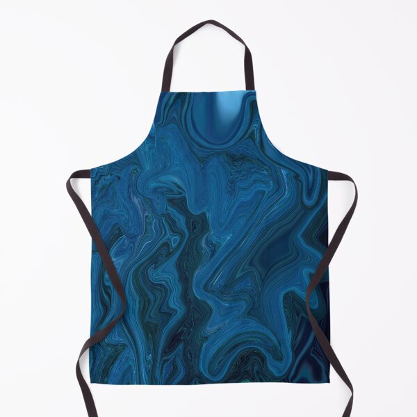 Item preview, Abstract Colorful liquid marbling art - dark blue sunset  designed and sold by Butterfly-Dream.