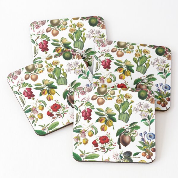 Item preview, Bright And Bold Vintage Flowers, Fruit, And Plants designed and sold by millie-and-inez.