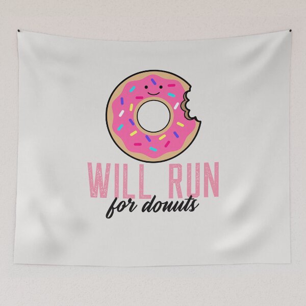 Item preview, Will Run For Donuts  designed and sold by Jajulile.
