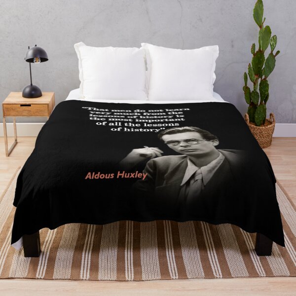 Item preview, Aldous Huxley Quote On The Lessons Of History designed and sold by My Photo Shop.