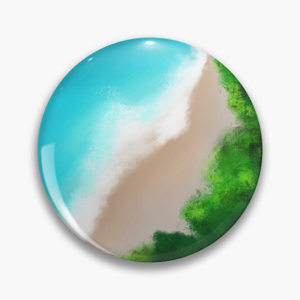 Item preview, Tropical beach shoreline drawing designed and sold by audreyborst.