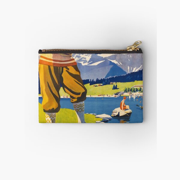 Artikelvorschau, retro crans s sierre valais le plus beau golf alpin vintage reclame entworfen und verkauft von CorasPosters.