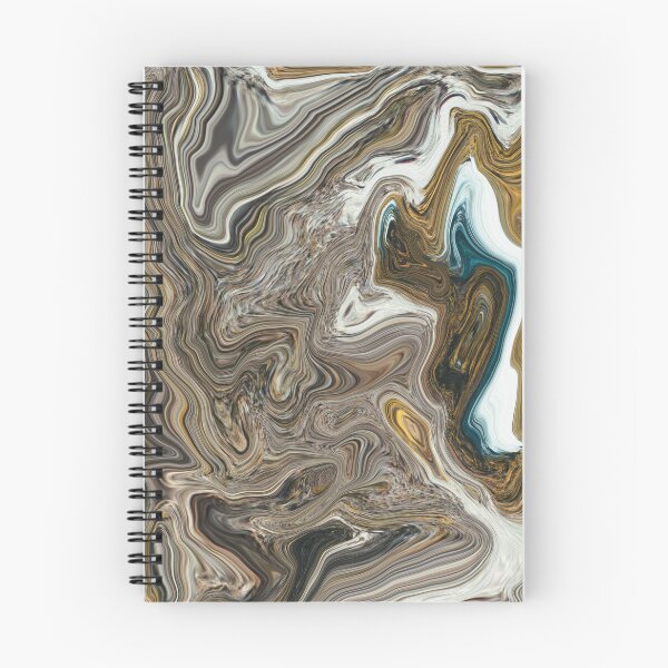 Item preview, Abstract Colorful liquid marbling art - light coffee sunset at mountain designed and sold by Butterfly-Dream.