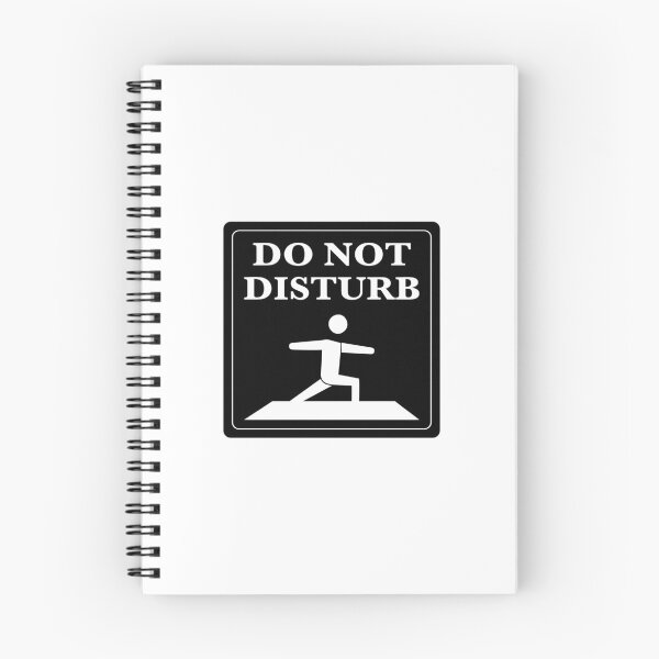 Item preview, Do not disturb yoga practice designed and sold by Ashtangayogairl.