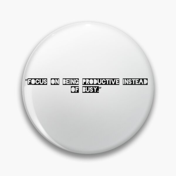 Item preview, Focus on being Productive in stead of busy designed and sold by Designer Eccentric.