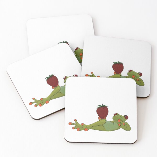 Item preview, Strawberry frog designed and sold by Sydnie Does Art.