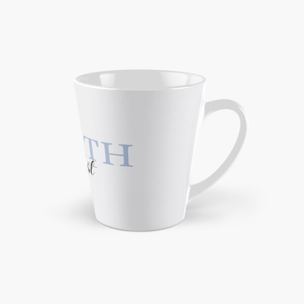 Item preview, Breath comes first typography in blue and black color designed and sold by Abbara.