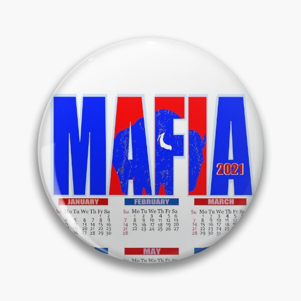 Item preview, 2021 Bills Calendar Mafia Fan designed and sold by Lighvision.