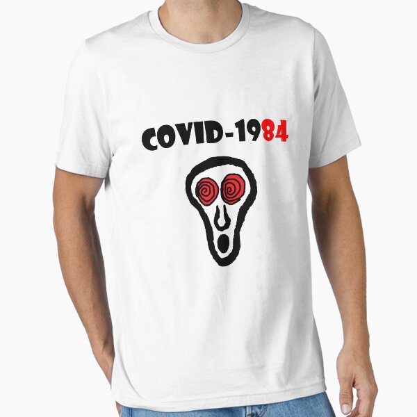 Aperçu de l'œuvre Covid 1984 créée et vendue par Manimal-Merch.