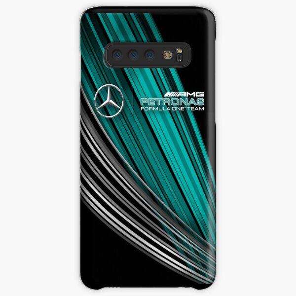 Vórtice gris cian Mercedes AMG Petronas F1 Funda rígida para Samsung Galaxy
