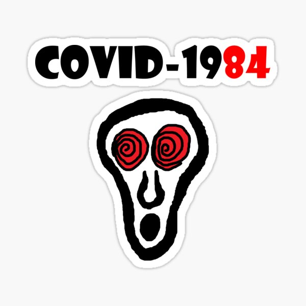Item preview, Covid 1984 designed and sold by Manimal-Merch.