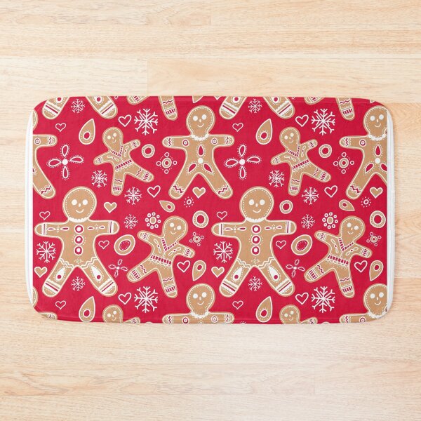 Item preview, Christmas Gingerbread Men Pattern designed and sold by Harriet Linton.