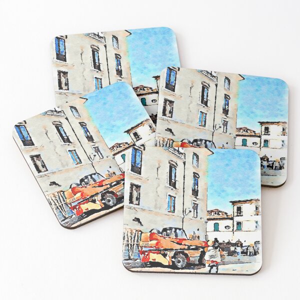 Item preview, L'Aquila: damaged building and construction machine designed and sold by Giuseppe Cocco.