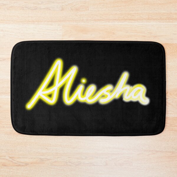 Item preview, Neon light sign Aliesha designed and sold by chloesartworld.