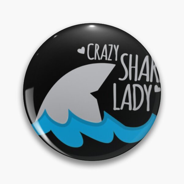 Item preview, crazy shark lady designed and sold by saposzer.