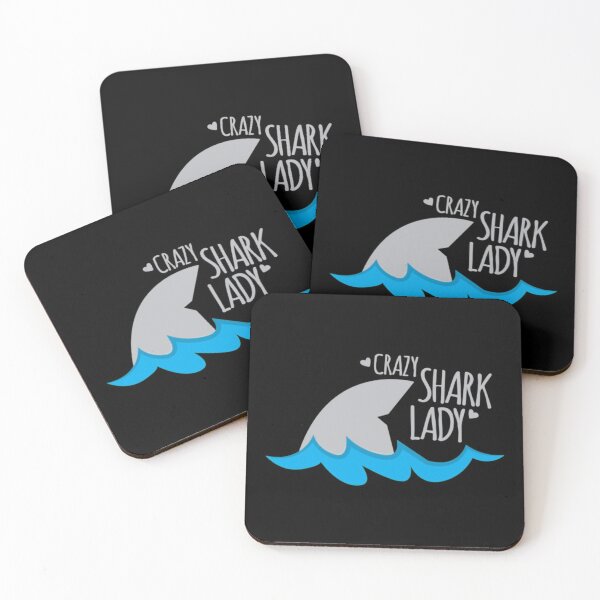 Item preview, crazy shark lady designed and sold by saposzer.