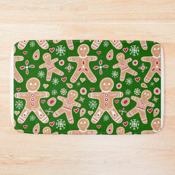 Item preview, Christmas Gingerbread Men Pattern designed and sold by Harriet Linton.