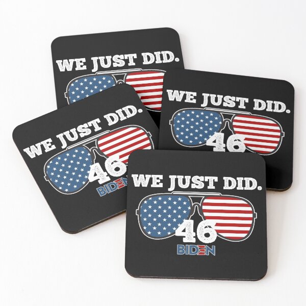 Item preview, We Just Did 46 Celebration Of 46th President - Sunglasses Themed American Flag designed and sold by LifeQuotes.