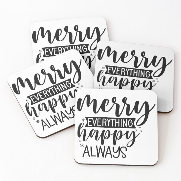 Item preview, merry everything happy always designed and sold by Paul's Designs.