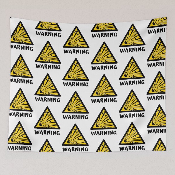 Item preview, WARNING EXPLOSION POSSIBLE designed and sold by jreiter57.