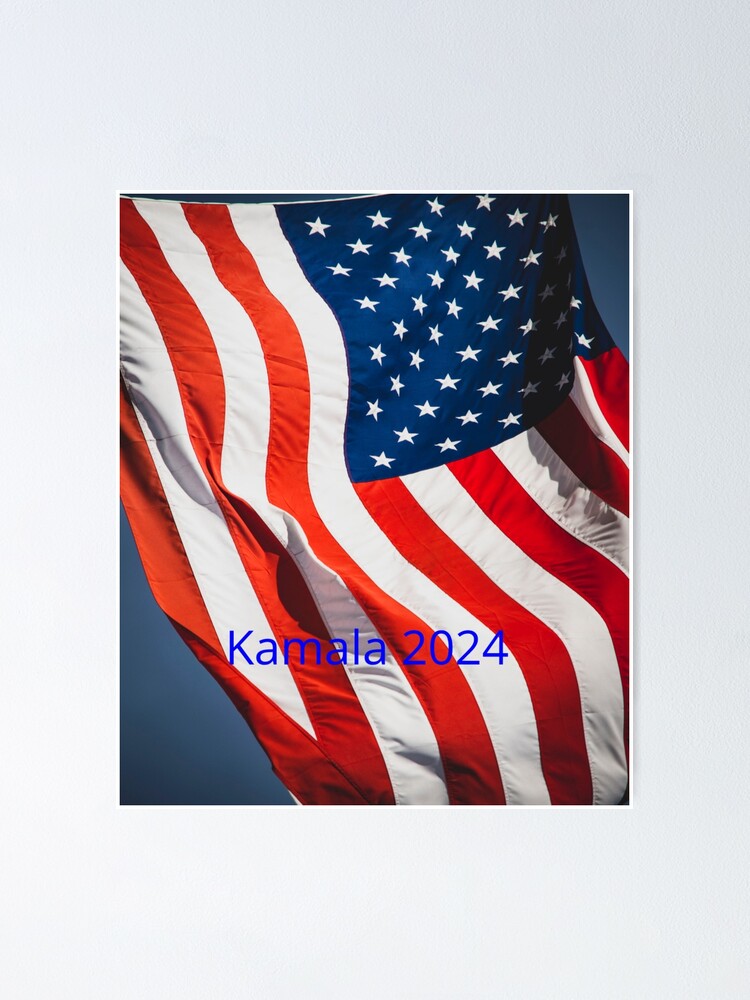 "Kamala 2024" Poster for Sale by jrslife Redbubble