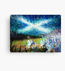 story of the saltire Canvas Print