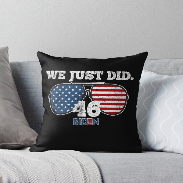 Item preview, We Just Did 46 Celebration Of 46th President - Sunglasses Themed American Flag designed and sold by LifeQuotes.