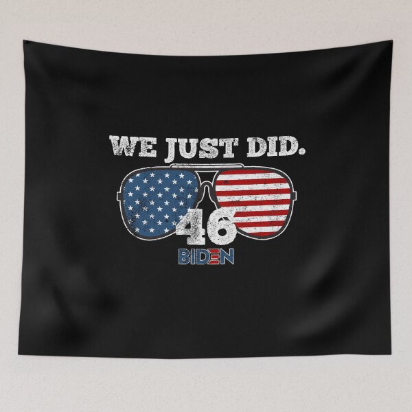 Item preview, We Just Did 46 Celebration Of 46th President - Sunglasses Themed American Flag designed and sold by LifeQuotes.