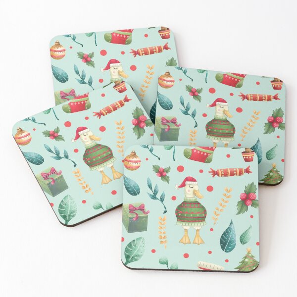 Item preview, Christmas Duck, Farm Animal, Funny Xmas Duck, Merry Christmas designed and sold by StrayLeaves.