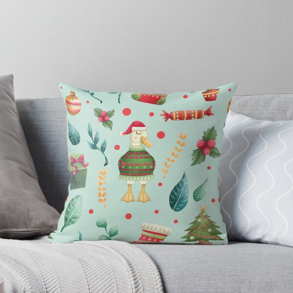 Item preview, Christmas Duck, Farm Animal, Funny Xmas Duck, Merry Christmas designed and sold by StrayLeaves.
