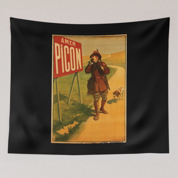 Item preview, retro amer picon vintage reclame designed and sold by CorasPosters.