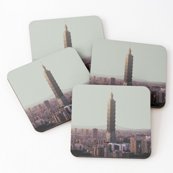 Item preview, Taipei Skyline, Taiwan Travel Artwork designed and sold by Alo.